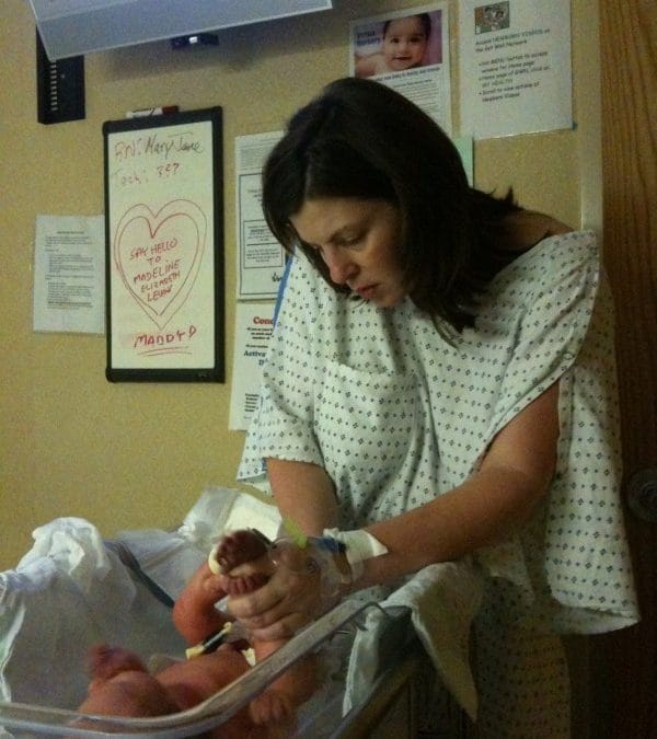 Mommy gets to change me!!