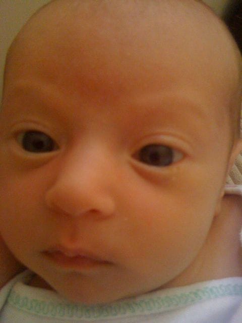 Mom’s always taking “close-ups”