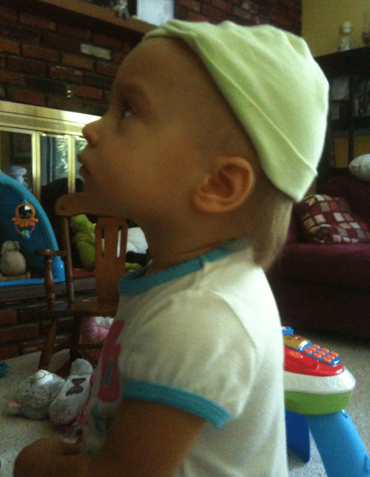 Wearing my old hat