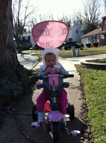 Enjoying my trike