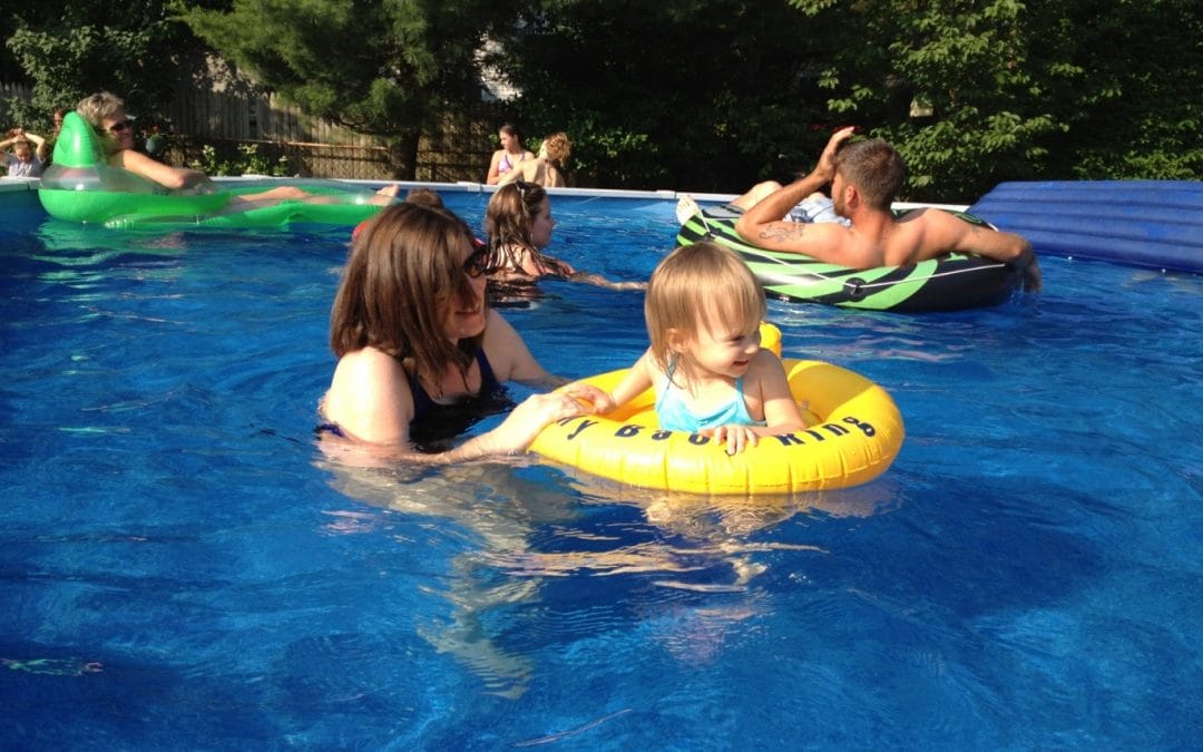 I’m in the pool