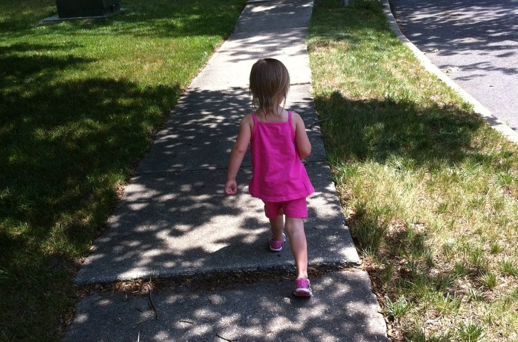 Went for a walk