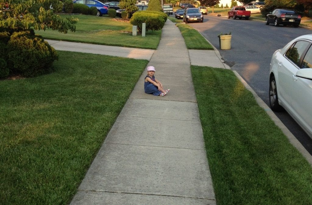 Out for our walk