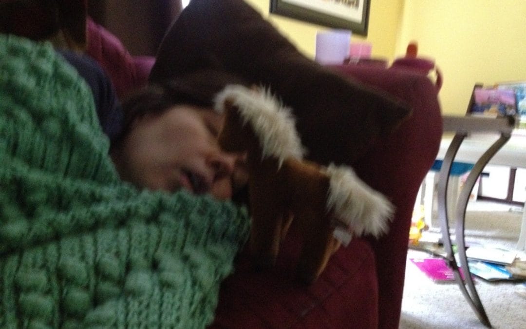 Mommy’s napping