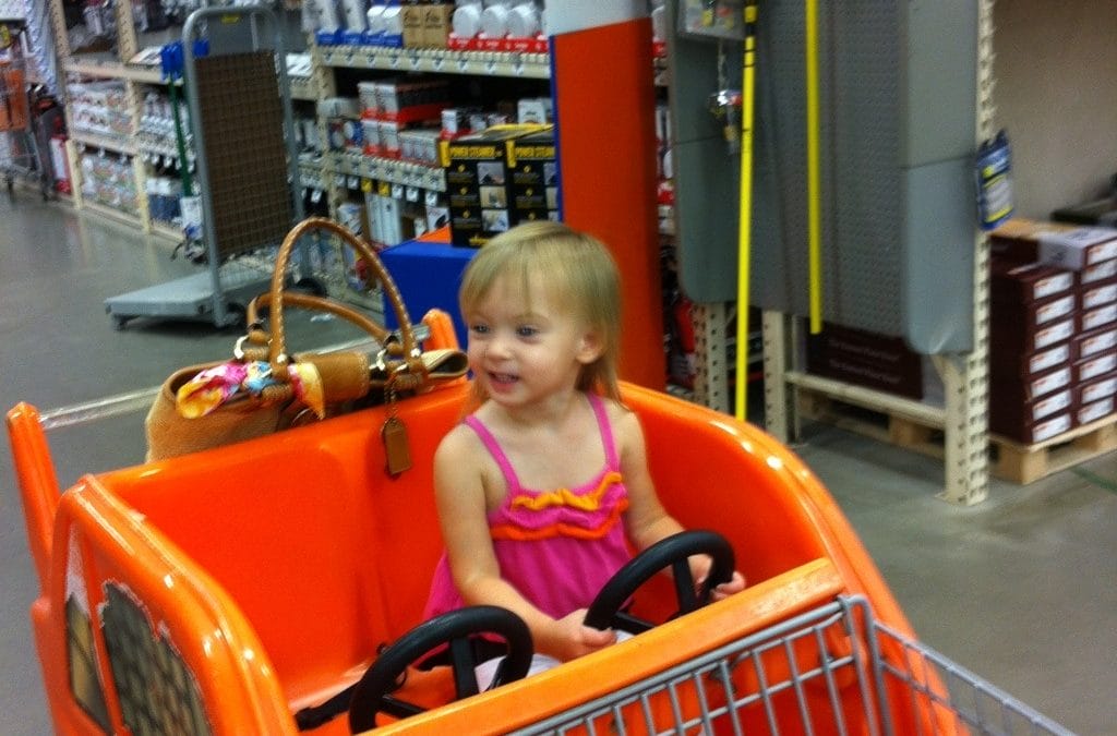 Fun at Home Depot