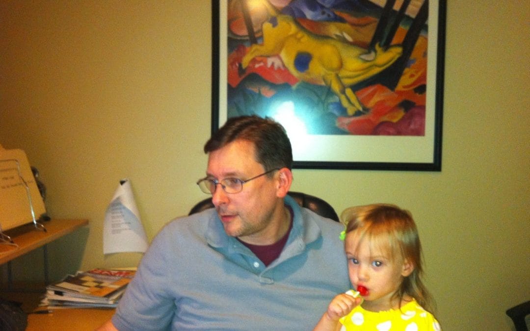 Visiting daddy