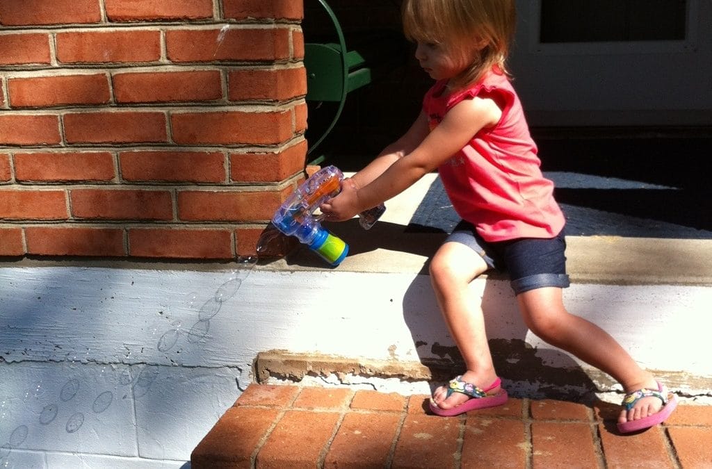 Armed and bubbly