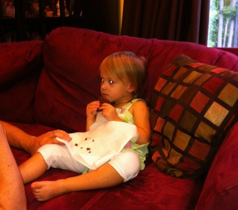 Cranky with cookie