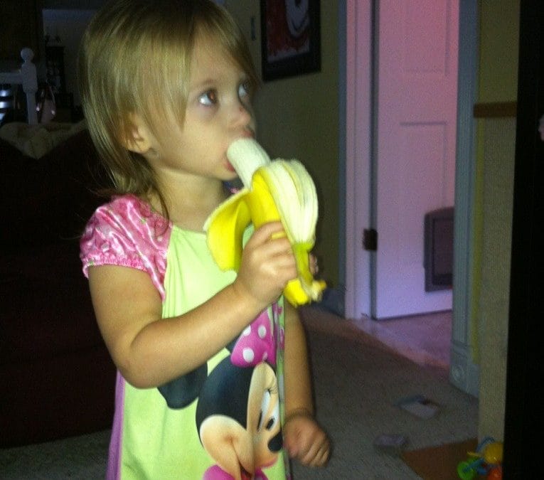 Three bananas!