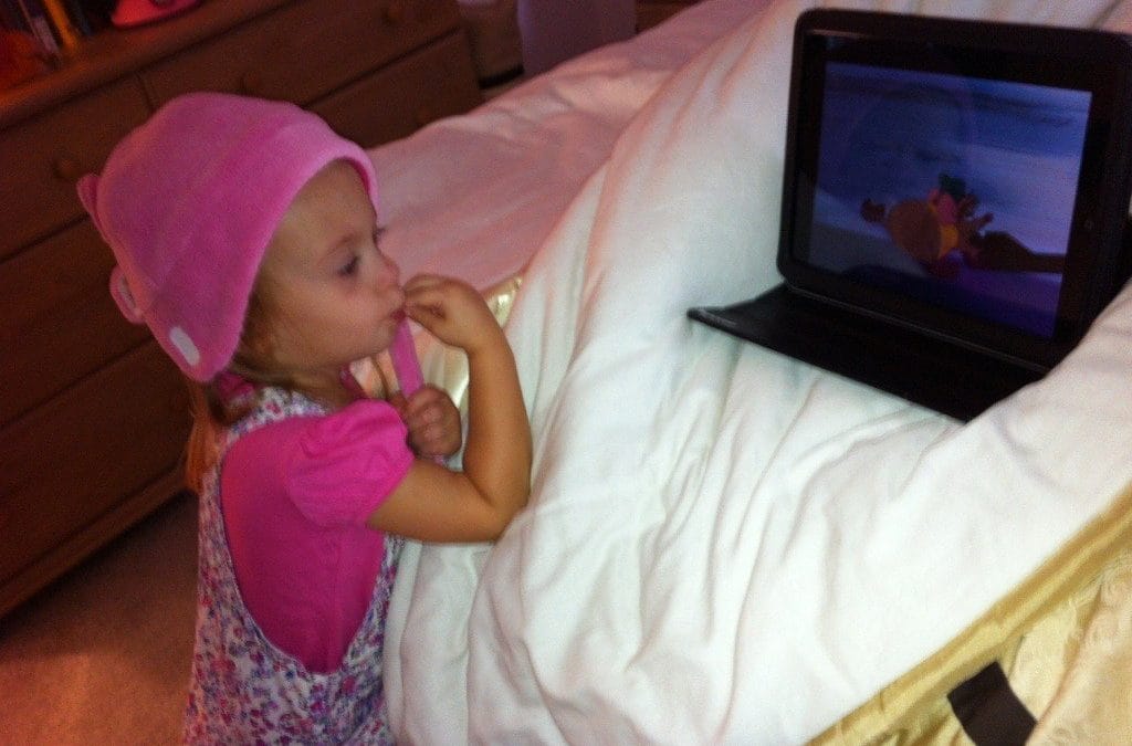 Watching Cinderella