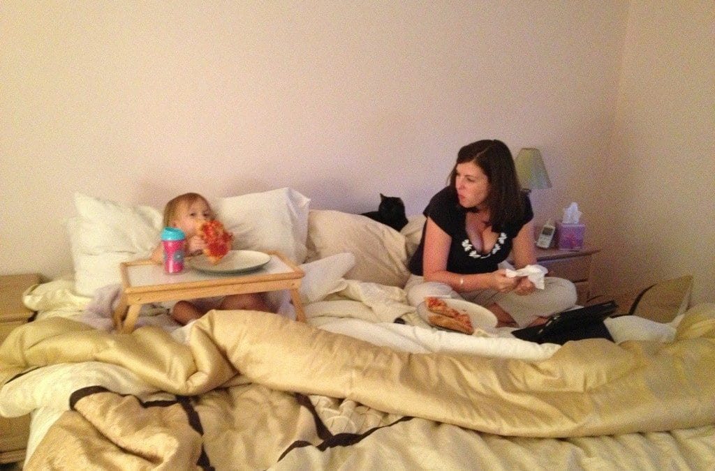 Mommy is sick