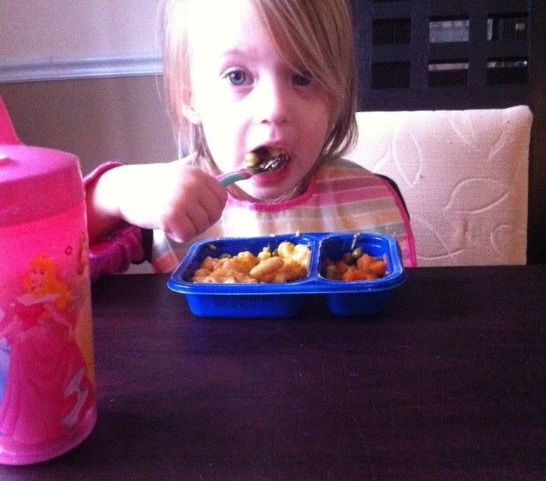 Eating at the big table