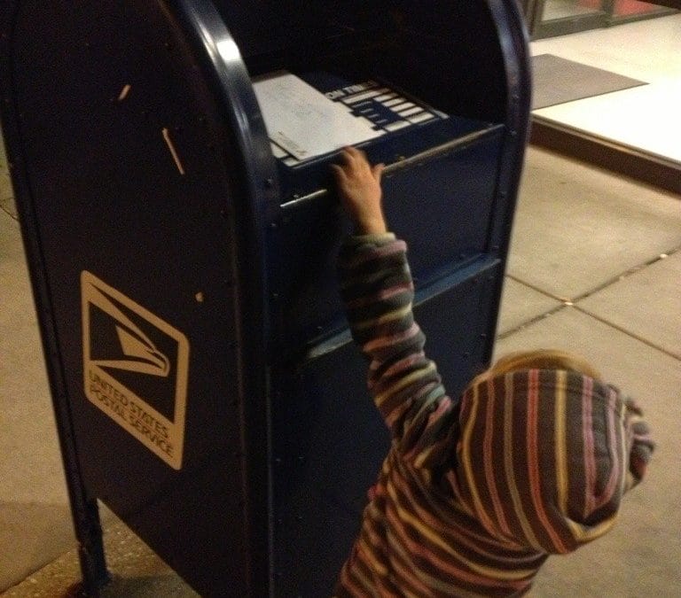 Mailing Christmas cards