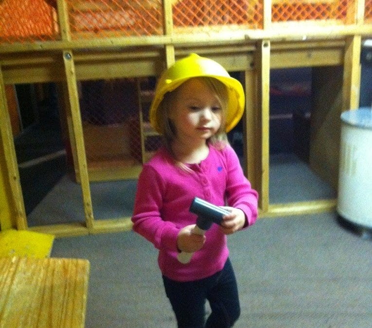 Maddy at work