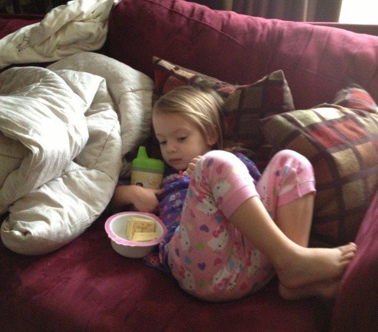 A lazy, cranky breakfast