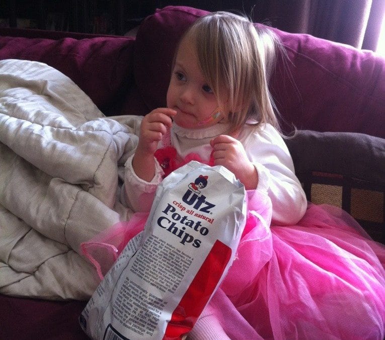 Potato chip princess
