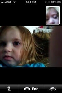 FaceTime with Grammy & Eden