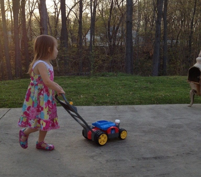 Bubble mowing