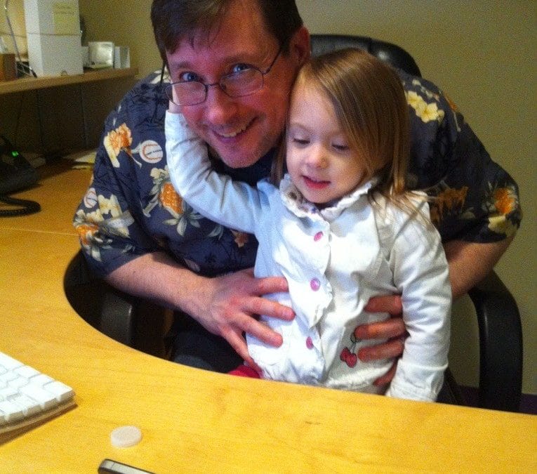 Take Maddy to work day