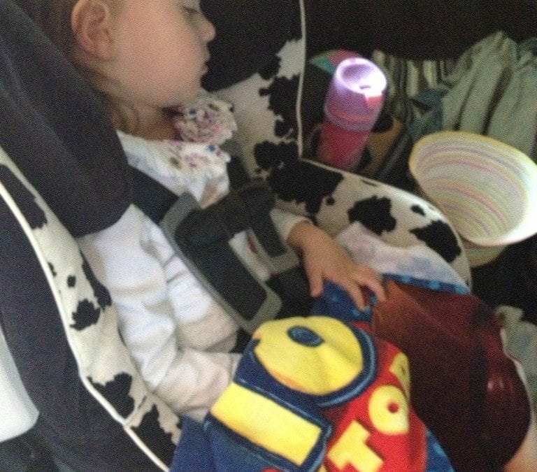 Tired after the beach