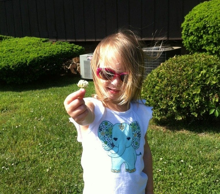 A flower for mommy