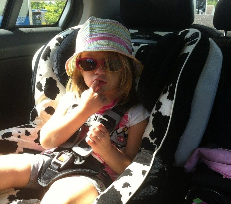 On my way to a play date