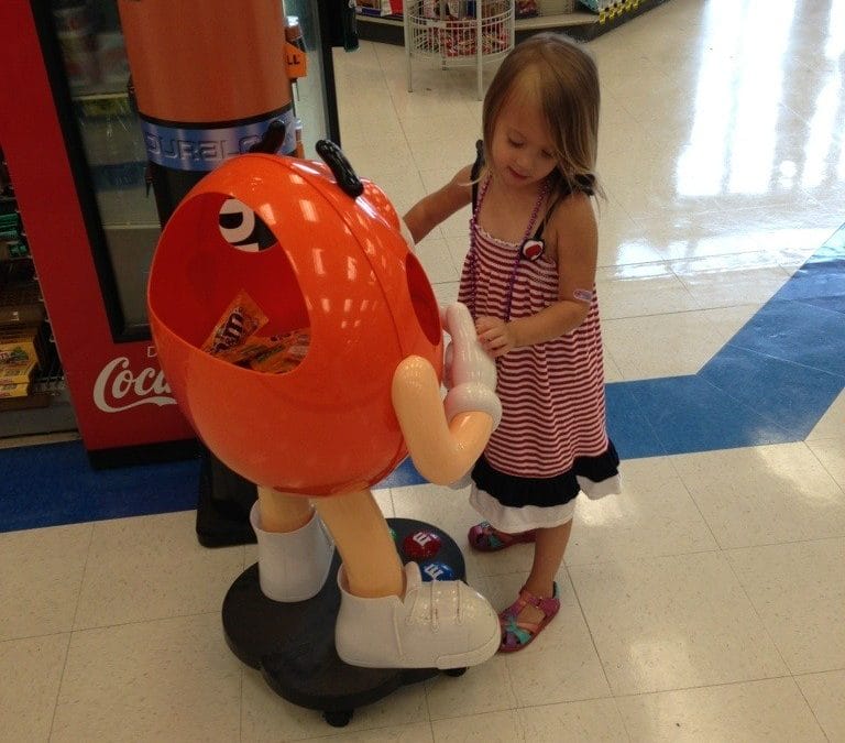 Chillin with the Orange M&M