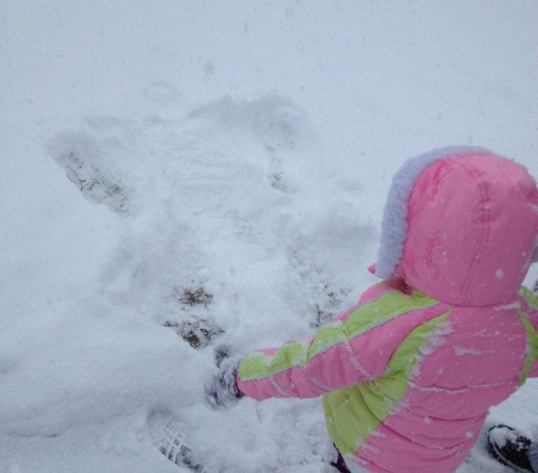 Snow angels!