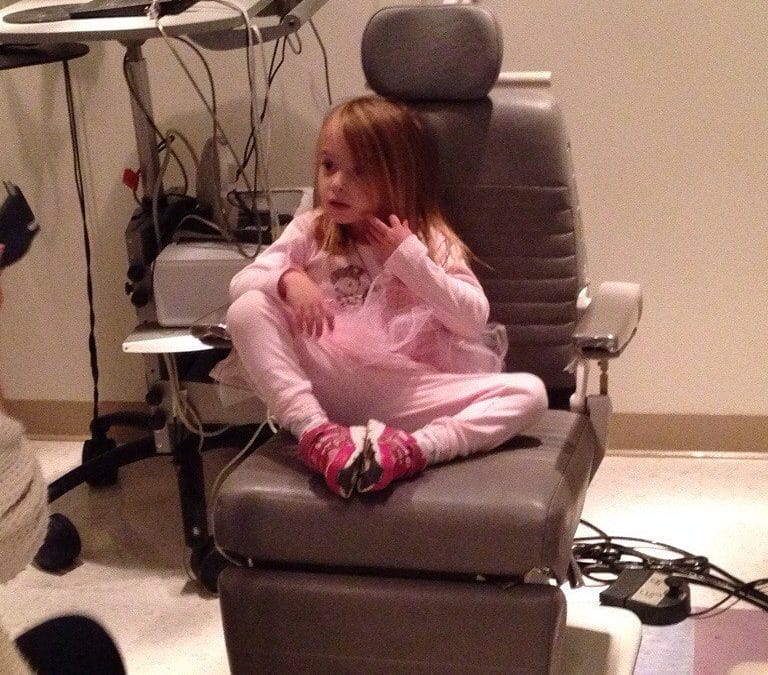 Getting my eyes checked