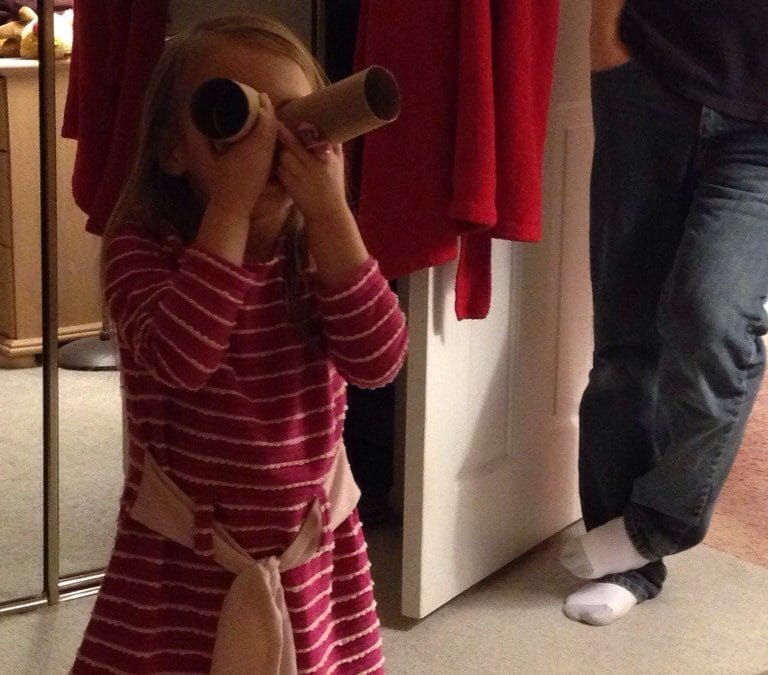 Fun with toilet paper tubes