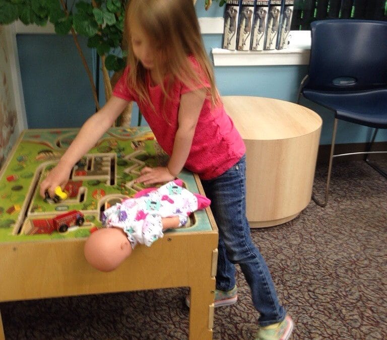 Four-year-old Doctor visit