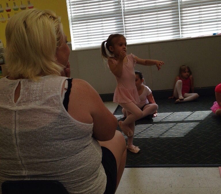 My very first dance recital