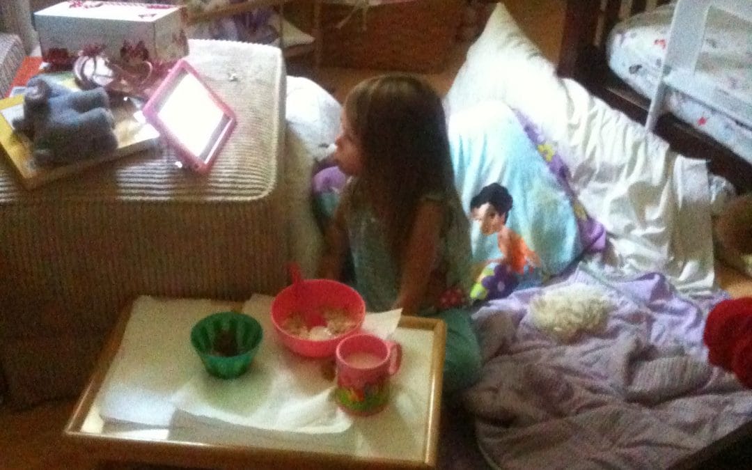 Breakfast in my room