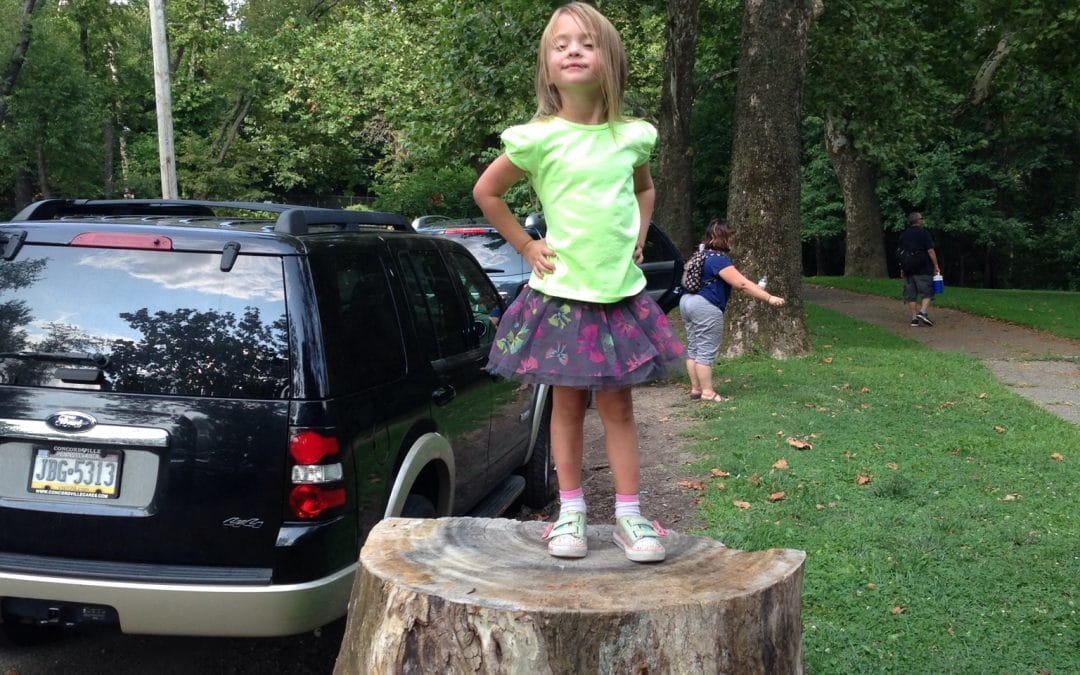 Standing on top of the world