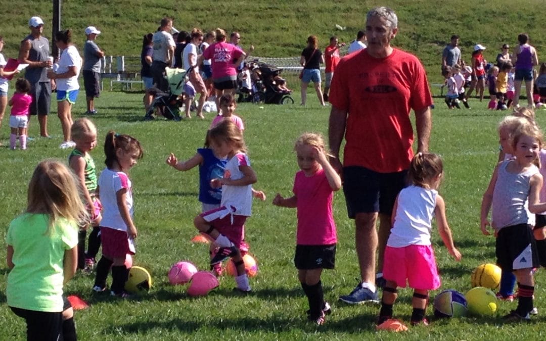 My first day of soccer