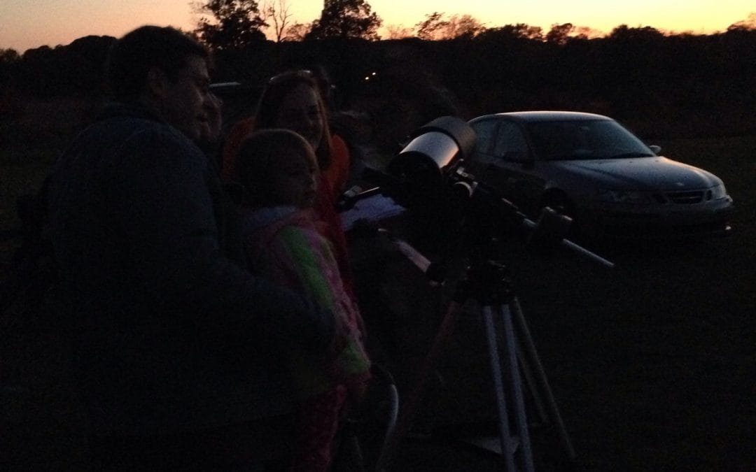 My first star party