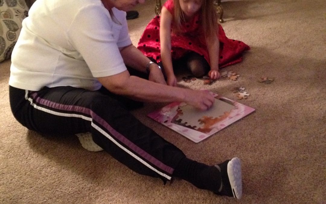 Visiting the grandparents