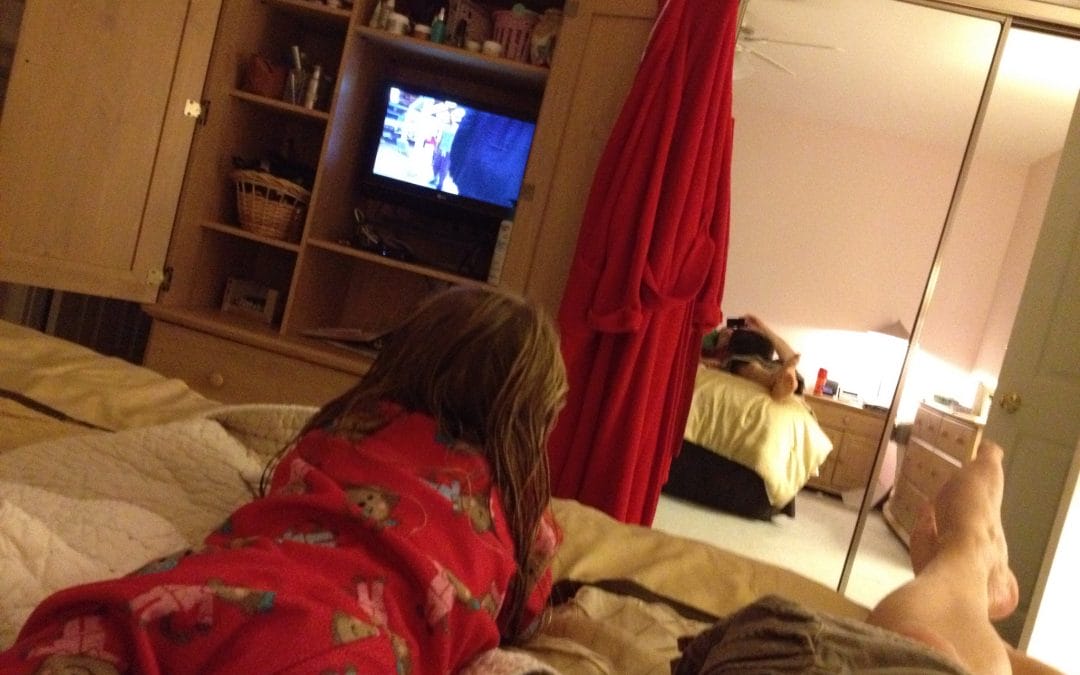 Watching xmas episodes