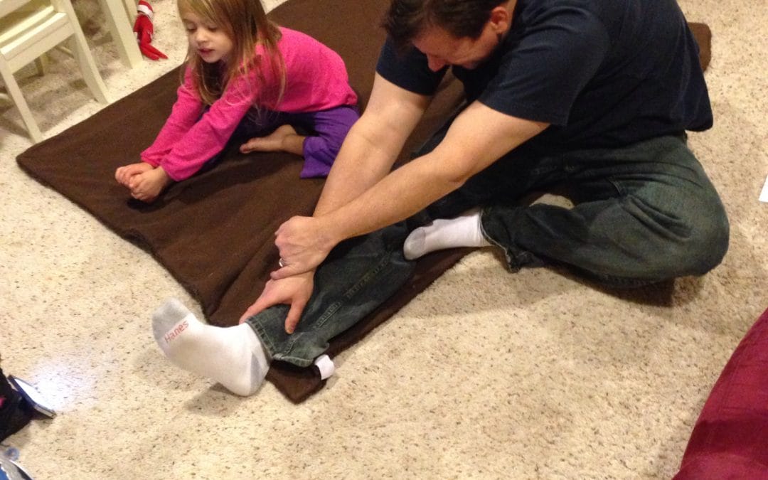 Yoga with daddy