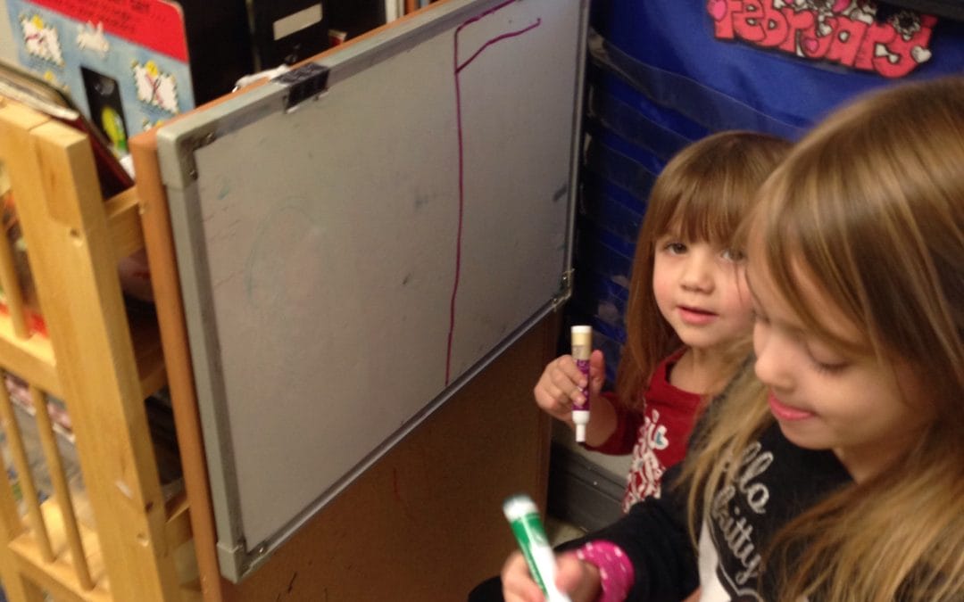 Drew a picture of mommy