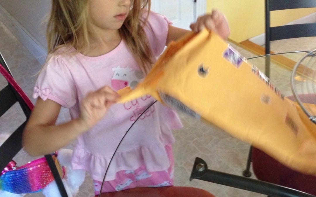 Halloween package from Grammy