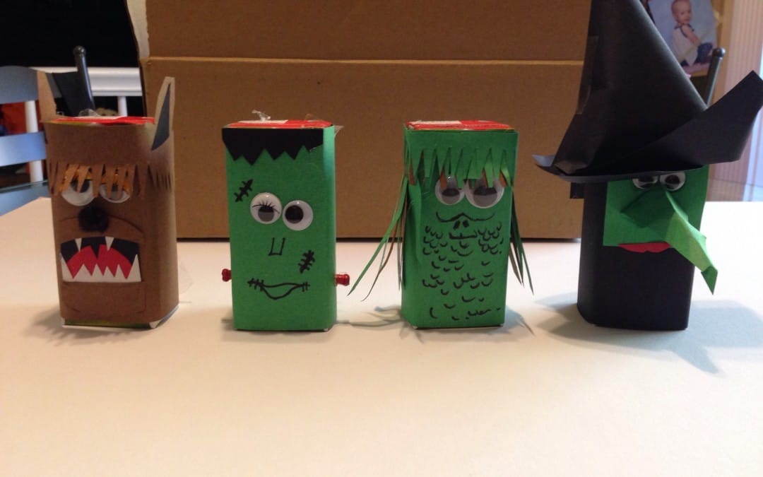 Spooky juice boxes