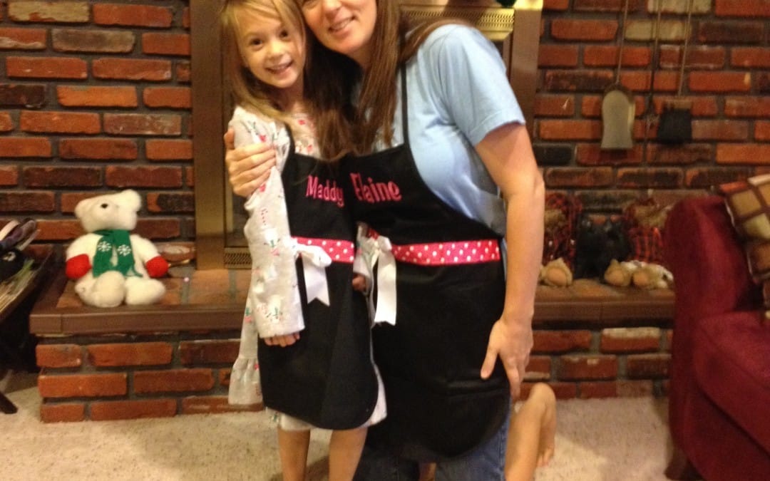 Matching aprons