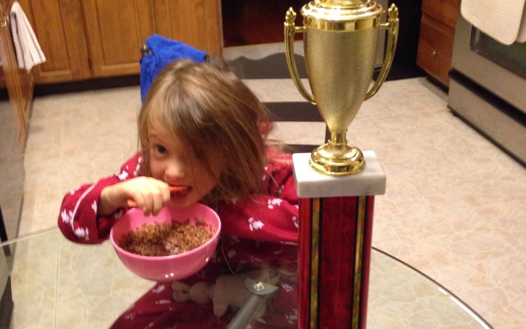 Breakfast of a champion