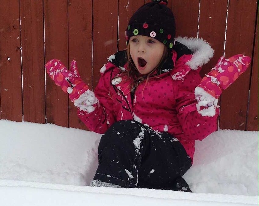 There’s so much snow